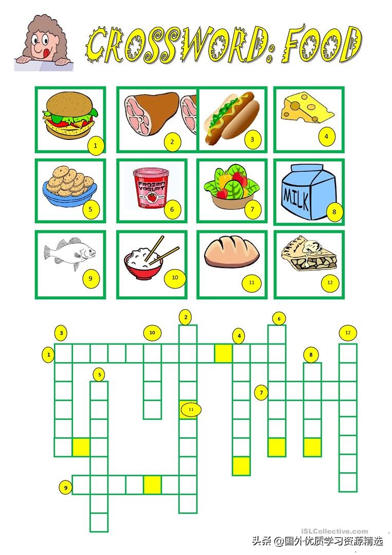 小学食物英文单词（人教PEP五上食物英语词汇）