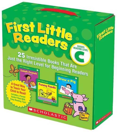 First Little Readers C 学乐小读者系列A套共25册 儿童英语分级阅读