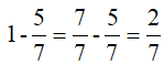 分数的初步认识（三年级数学知识总结）