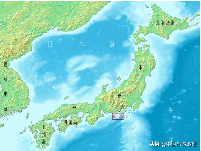 日本的地形特点和气候特点 日本地形图大合集 我爱育娃