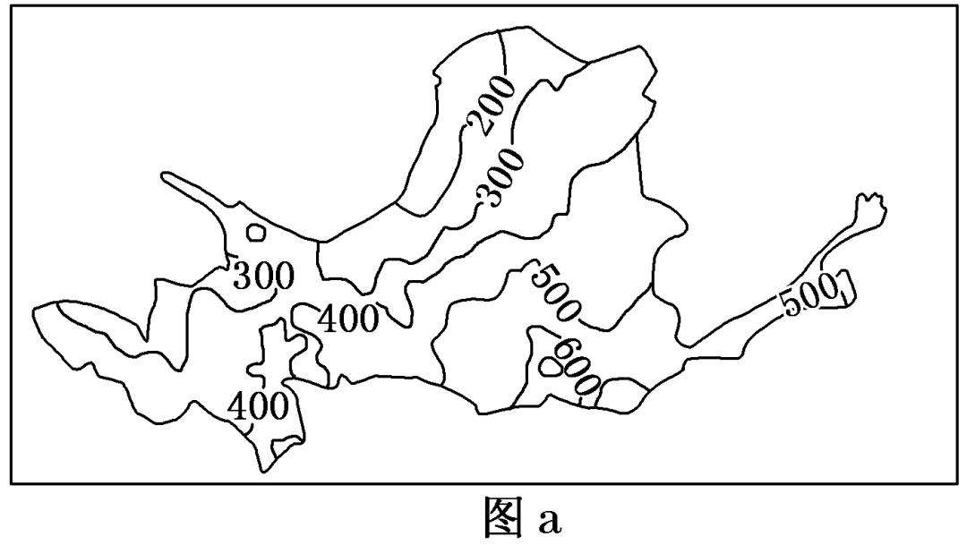 高中地理等值线图知识点归纳，等值线特点及题目