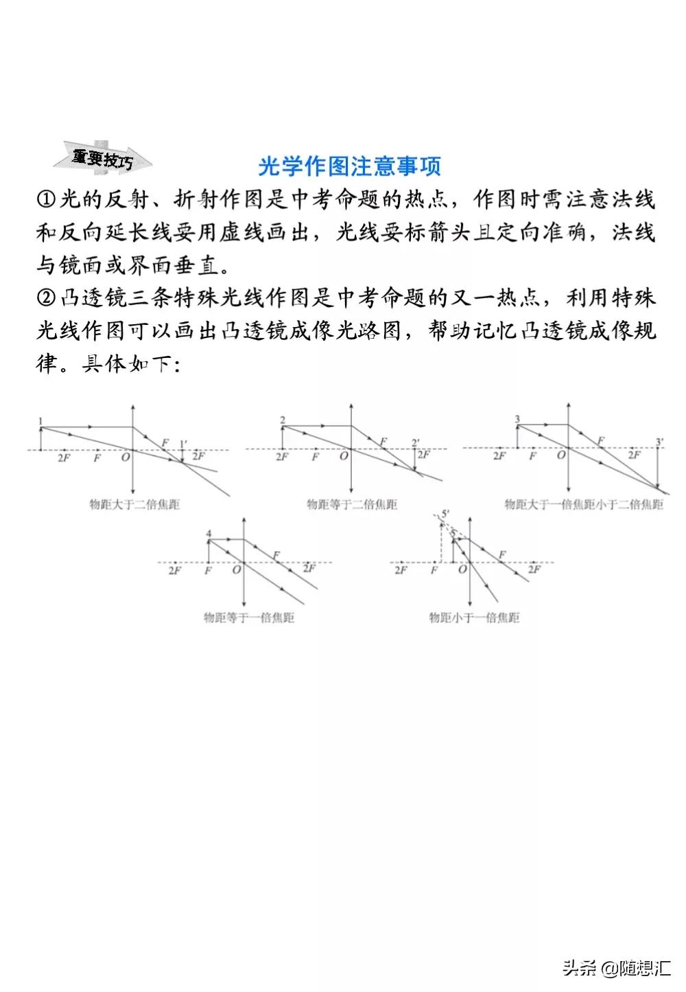 中考物理必考题型整理，力学热学电学等9大专题