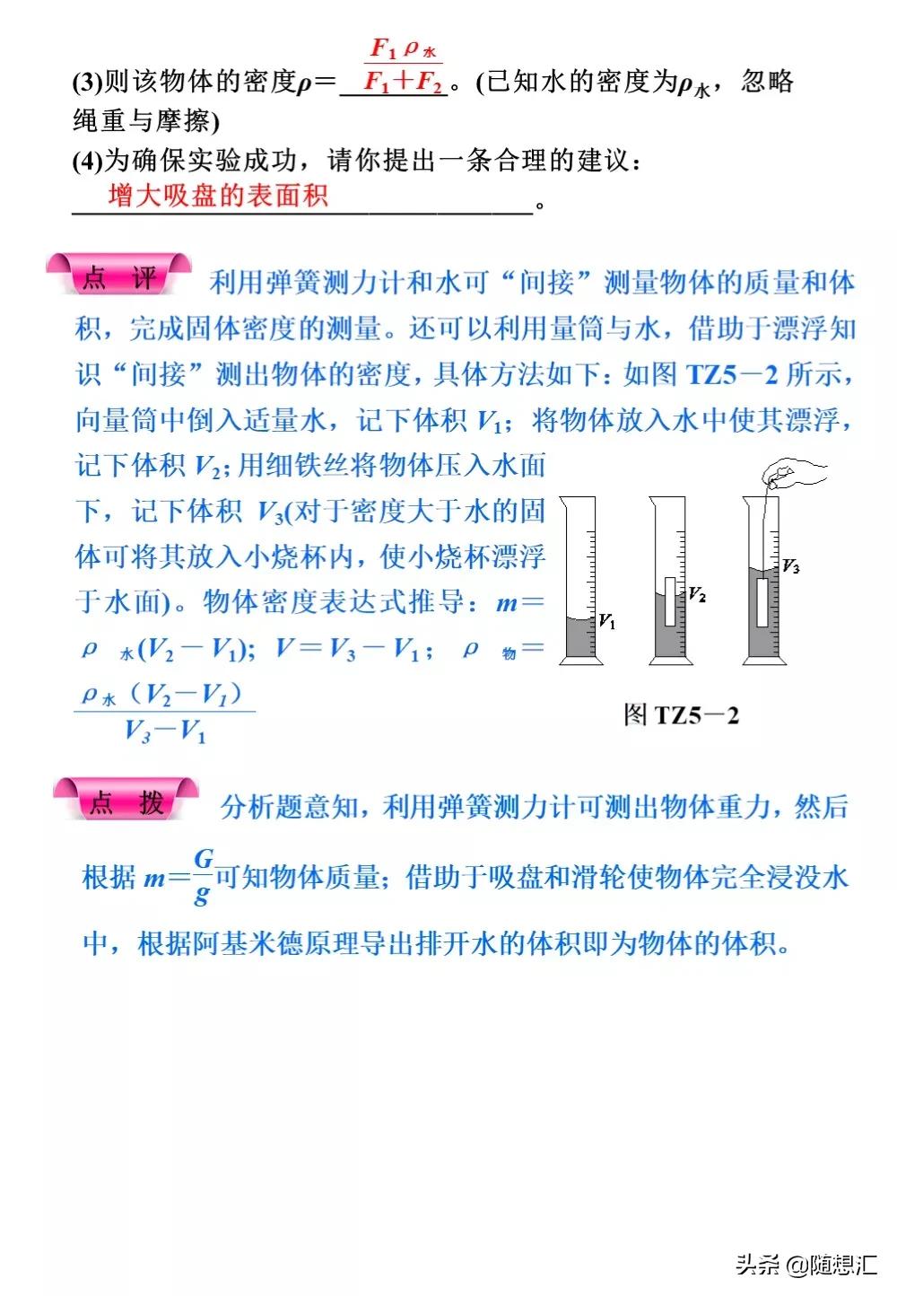 中考物理必考题型整理，力学热学电学等9大专题