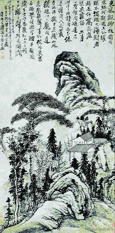 中国十大著名山水画家，我国古今十大画家及作品