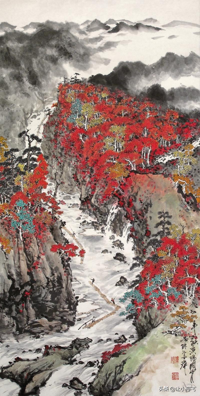 中国十大著名山水画家，我国古今十大画家及作品