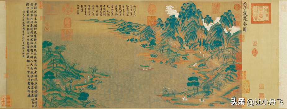 中国十大著名山水画家，我国古今十大画家及作品