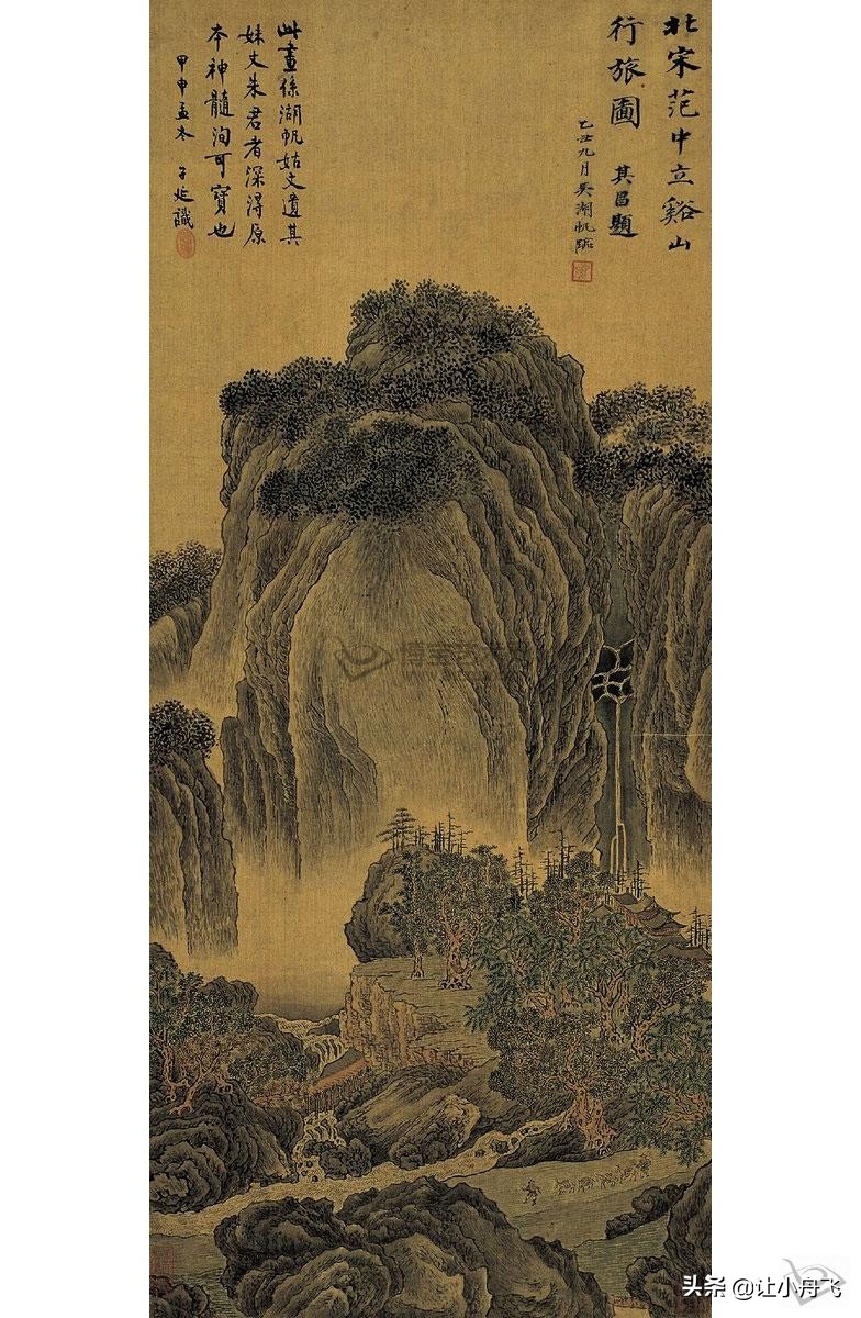 中国十大著名山水画家，我国古今十大画家及作品