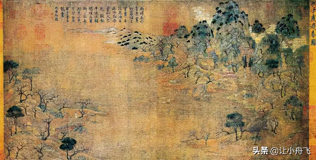 中国十大著名山水画家，我国古今十大画家及作品