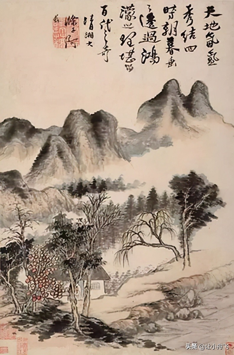 中国十大著名山水画家，我国古今十大画家及作品