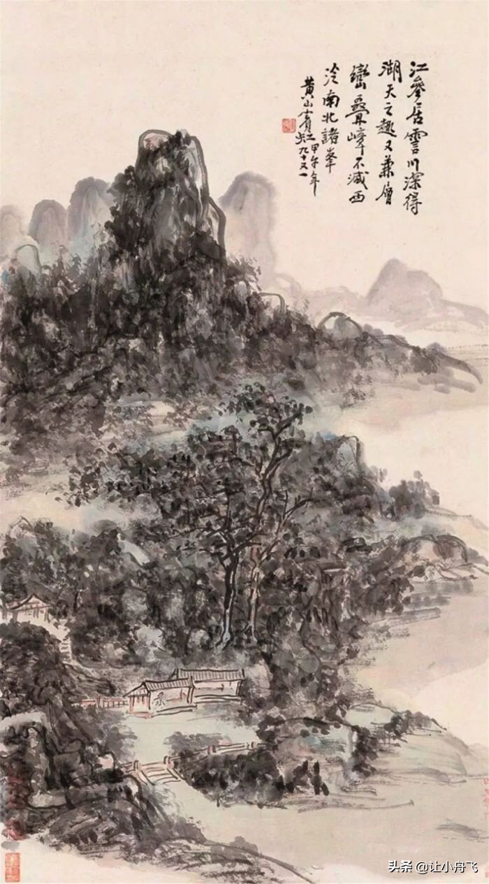 中国十大著名山水画家，我国古今十大画家及作品