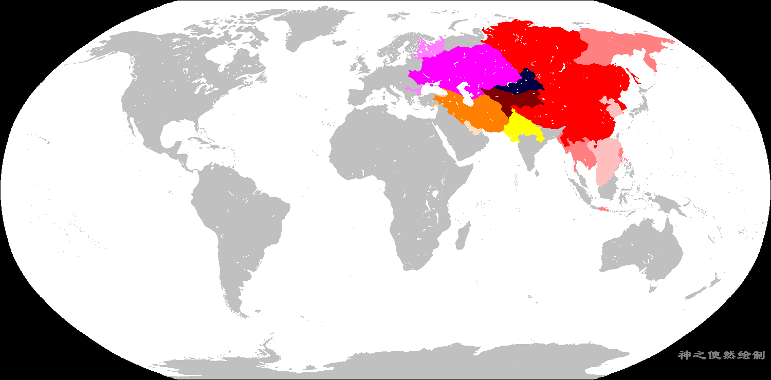 世界强国蒙印争霸大战（历史蒙印争霸的四个阶段）