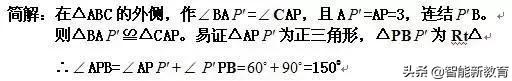 中考数学里的图形旋转，旋转的定义及5个常考模型