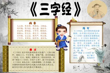 三字经中教育孩子的方针（三字经分段原译文学习）