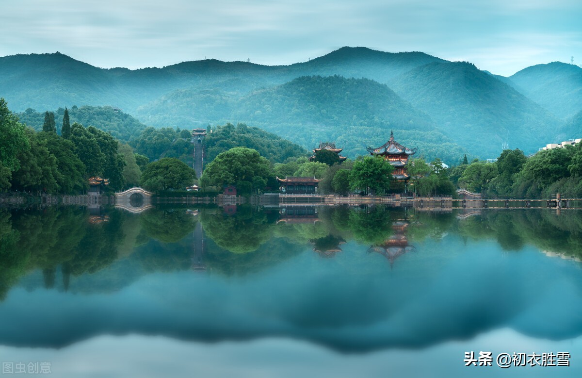 关于早夏烟雨诗词七首（无拘无束的田园生活）