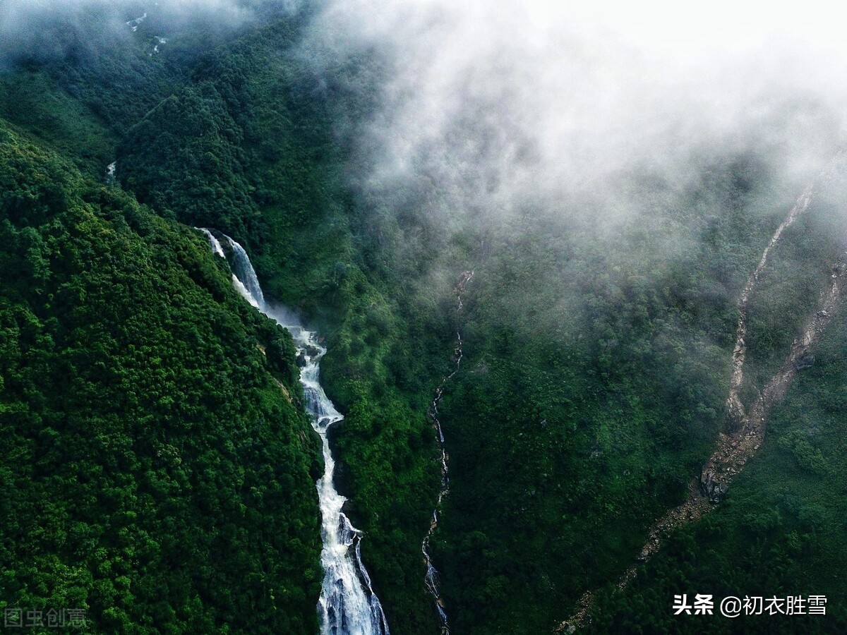 关于早夏烟雨诗词七首（无拘无束的田园生活）