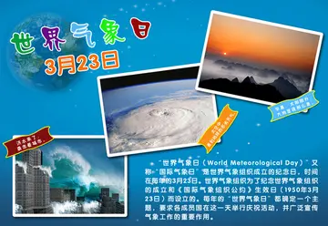 2022世界气象日宣传活动方案策划书范文（3·23国际气象日知识科普策划案范例）