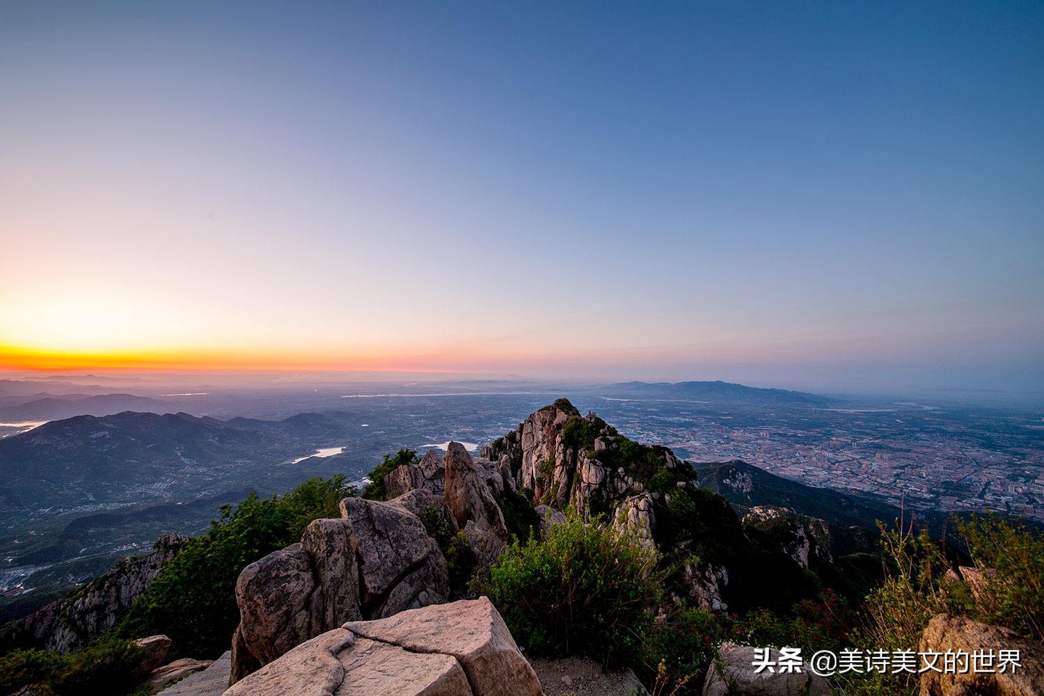 关于杜甫的千古咏山诗赏析，大气磅礴的古诗句赏析