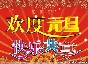 有关元旦节简短祝福语鉴赏（将霉运关在门外，好运气天天报到）