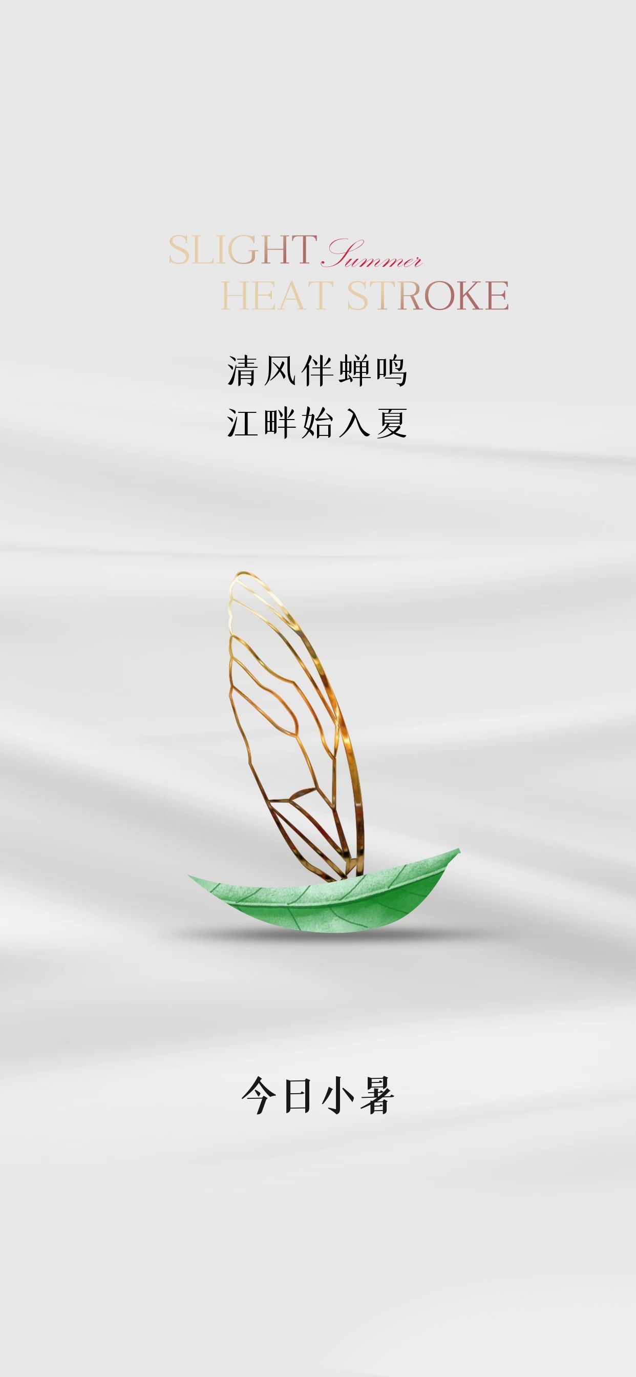 小暑祝福语短句精辟文案（不为暑天焦躁，静心永攀高峰）