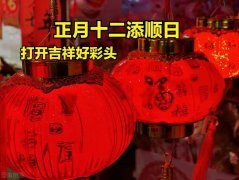 2022正月十二祝福语，分享大年十二文案句子及语录