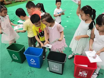 2022物尽其用幼儿园垃圾分类活动总结范例（废物利用幼儿园垃圾分类宣传总结范文）