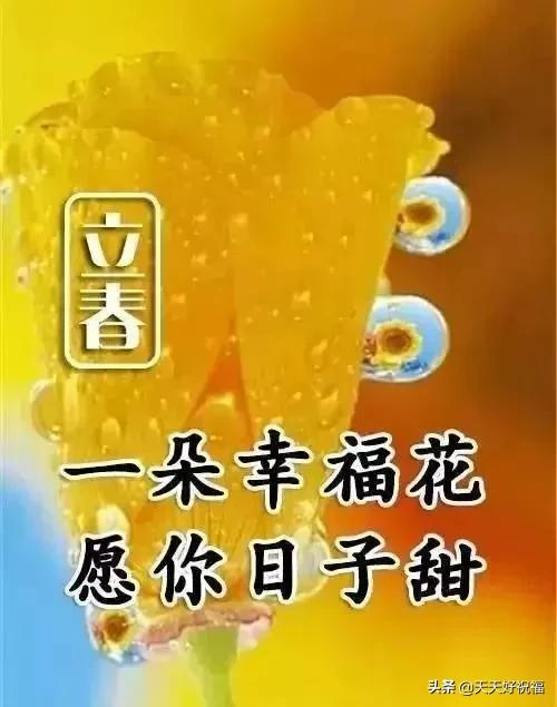 有关立春问候祝福语推荐（立春祝福唯美短句）