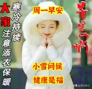 小雪祝福语及关心话（祝大家小雪快乐安康）