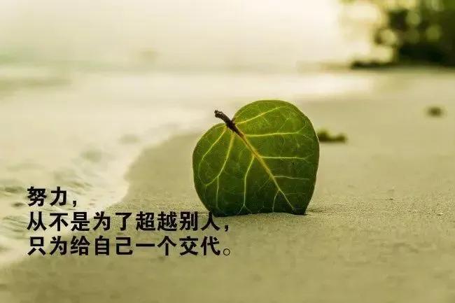 自我沉淀的人生格言，正能量奋斗短句