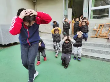 2022幼儿园防震减灾地震紧急撤离教案模板（防震减灾幼儿园地震疏散应急预案范本）