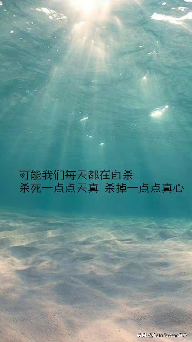 那些治愈自己的暖心文案（不要流露出你的情绪，人们会认为你软弱）