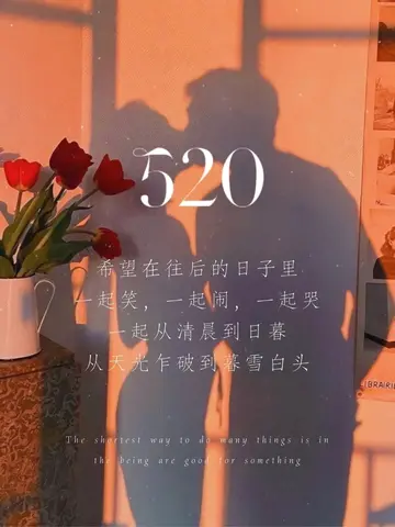 关于520的高级告白文案（我的手愿放在你手里，握手深情甜如蜜）