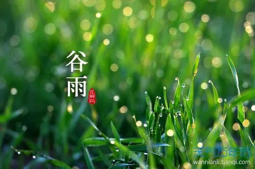 关于谷雨的经典祝福文案（愿春雨滋润你心田，幸福永伴你身边）