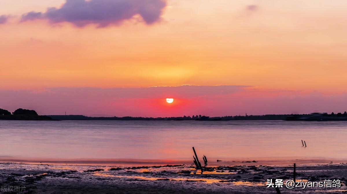 描写落日余晖的优美句子（夏日的夕阳写景句子）