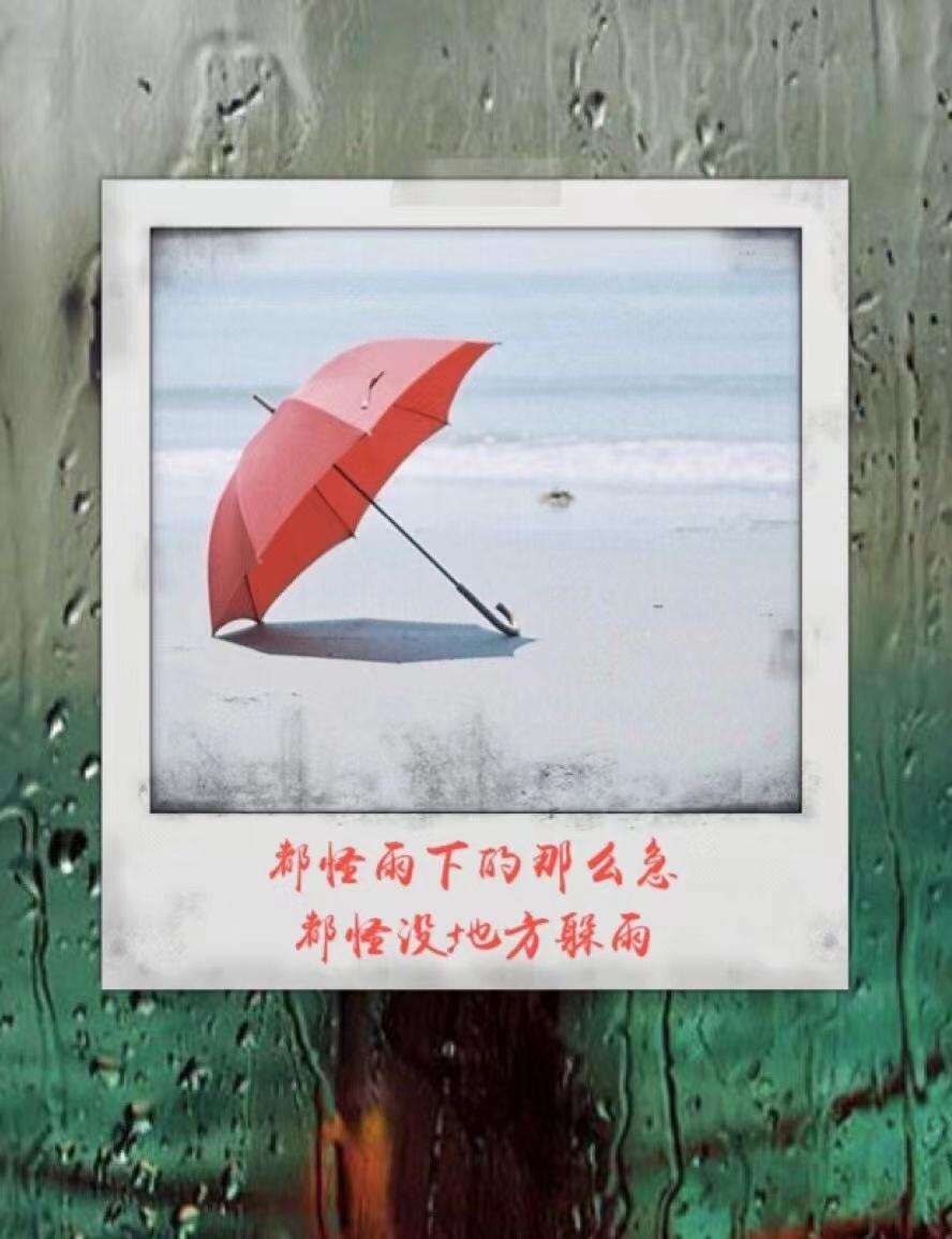 适合下雨天朋友圈发的文案（雨天心情句子分享）