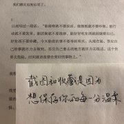 表达爱意的文案短句（充满爱意的文艺句子）