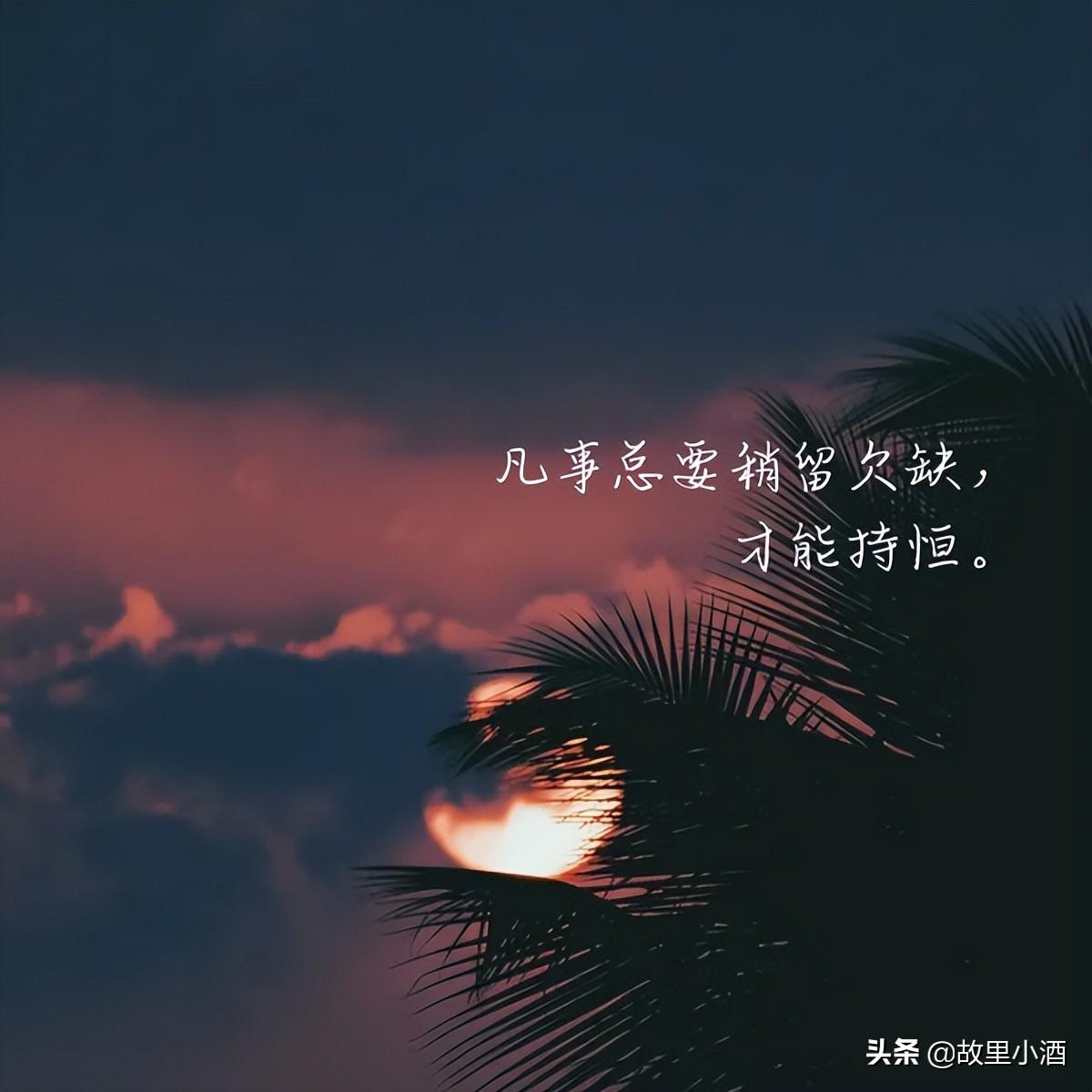 感悟人生有涵养的句子（人间清醒的简短句子）