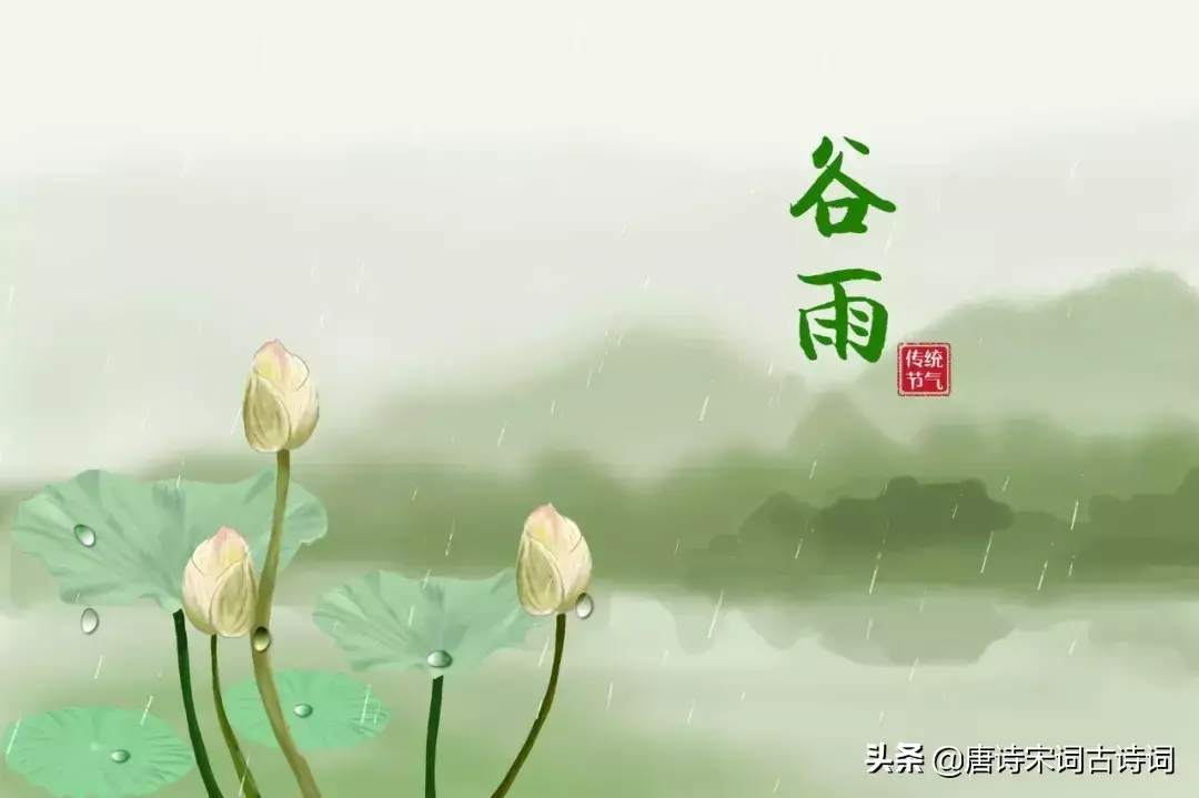 关于谷雨的诗词佳句（40首谷雨诗词）