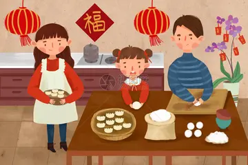 关于包饺子作文600字（神秘的面纱）