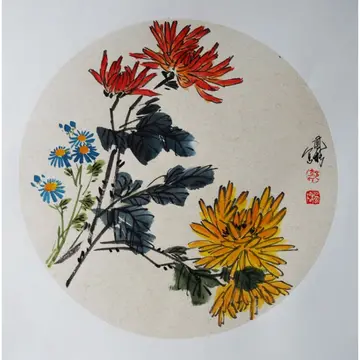 关于菊花作文600字（友谊的花）