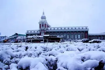 描写冬天的景色作文(《大雪纷飞的冬天》）