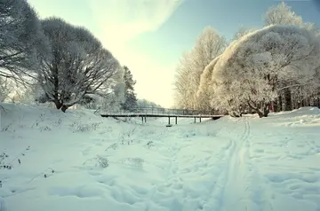 冬天的雪景作文（《冬天的味道》）