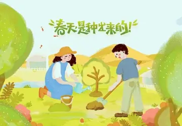 感受植树的快乐作文优秀（令人向往的绿洲）