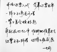 适合练字的励志文案（练字静心的优美）