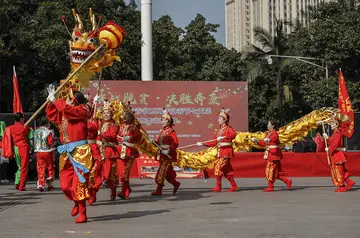 幸福快乐的春节作文（欢乐气氛）