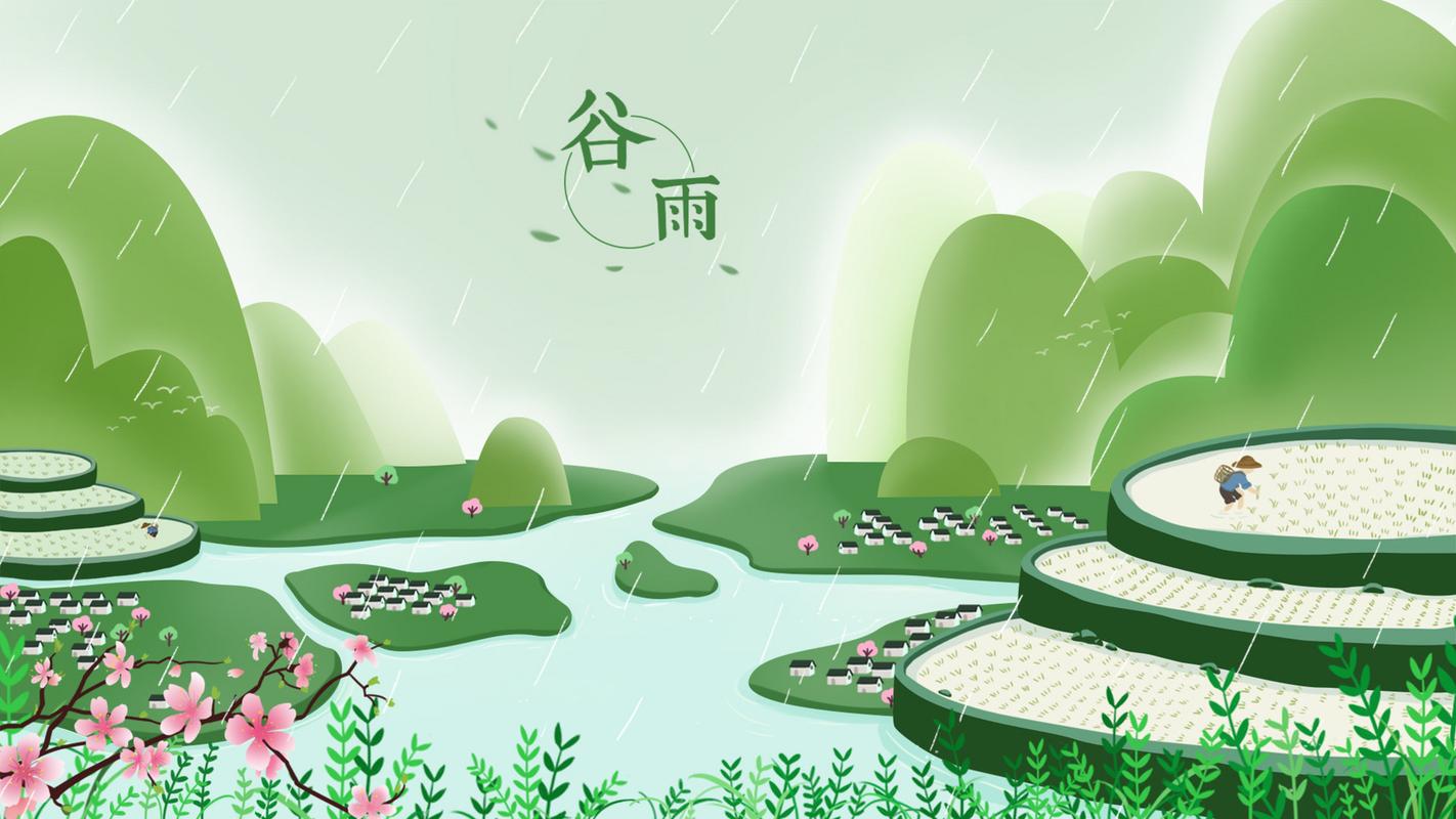 含有谷雨的诗句（谷雨古诗朱槔语句）