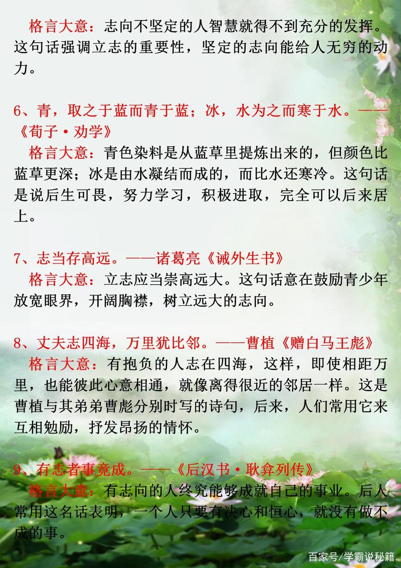 关于描写老师的名言警句（老师，是人生路上的明灯）