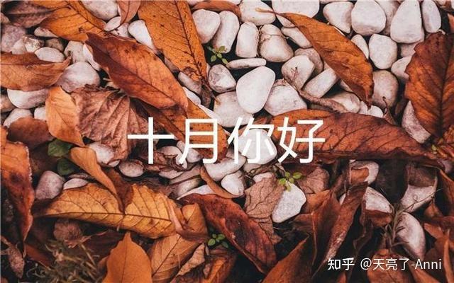 九月再见十月你好朋友圈文案（九月再见十月你好）