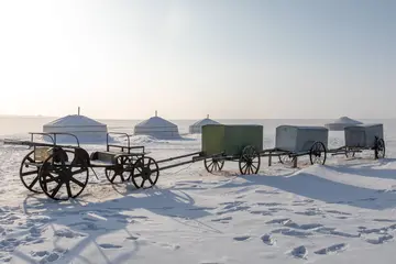 那些冬天的雪景作文（《冬天的景色》）