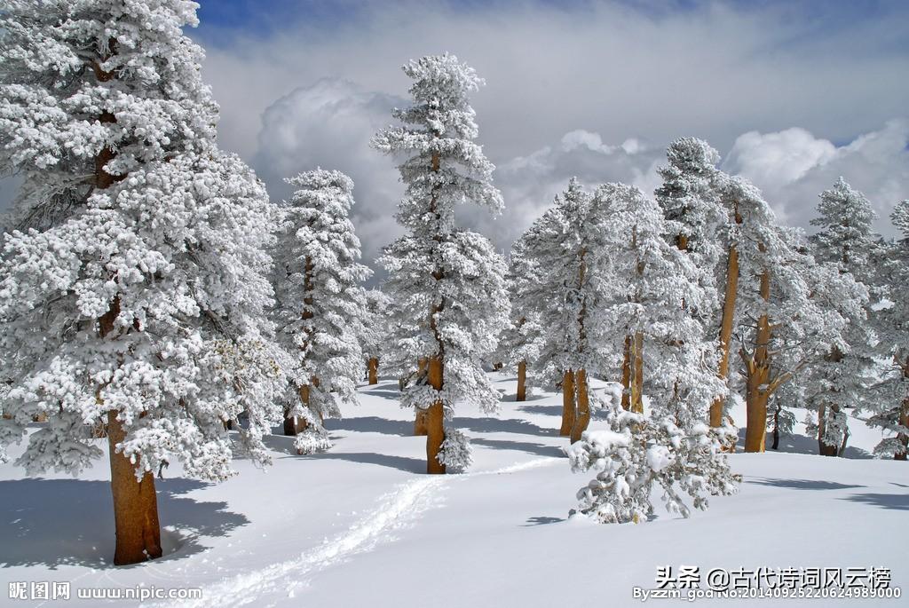 形容雪景的优美古诗词（42篇古人写雪古诗词）