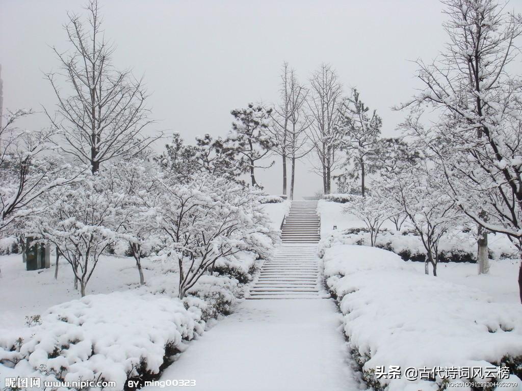 形容雪景的优美古诗词（42篇古人写雪古诗词）